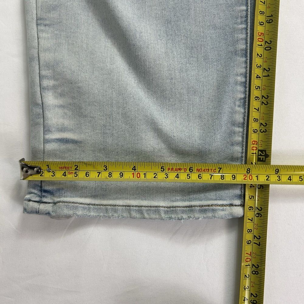 Athleta Sculptek Jeans Size 16 High Rise Straight Light‎ Wash Stretch Everyday - Picture 4 of 12